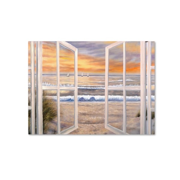 Trademark Fine Art Joval 'Elongated Window On Canvas' Canvas Art, 24x32 - HV9X36-C2432GG