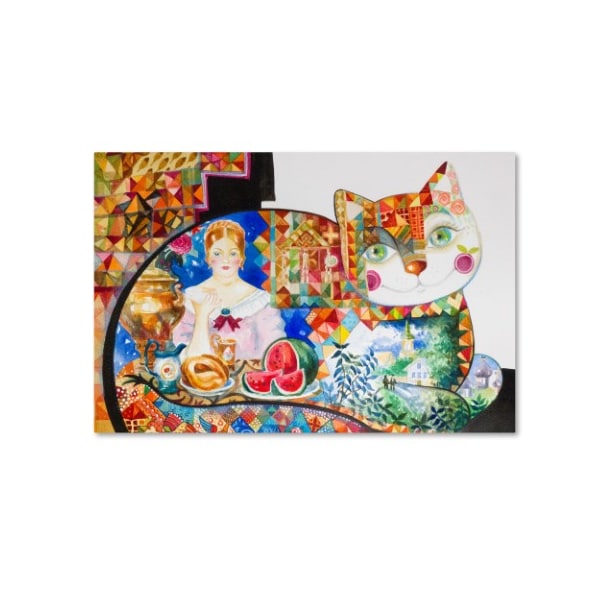 Trademark Fine Art Oxana Ziaka 'Russian' Canvas Art, 12x19 - ALI11456-C1219GG