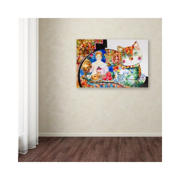 Trademark Fine Art Oxana Ziaka 'Russian' Canvas Art, 12x19 - ALI11456-C1219GG