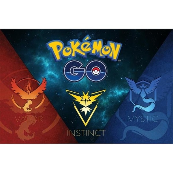 Poster Import Poster Import XPS1372 Pokemon Go Poster Print; 24 x 36 - XPS1372
