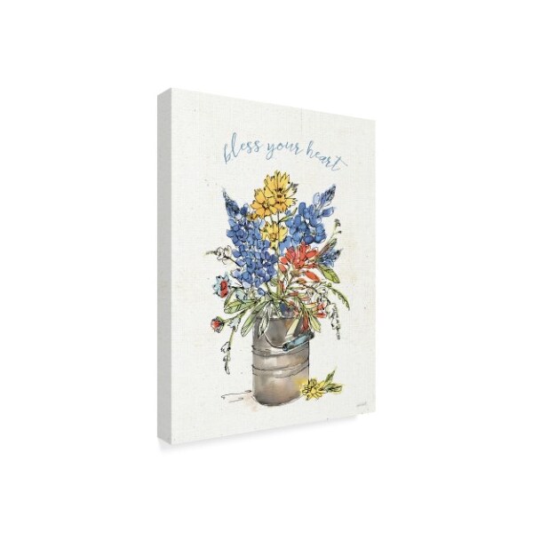 Trademark Fine Art Anne Tavoletti 'Texas Bluebonnet I' Canvas Art, 35x47 - WAP09048-C3547GG
