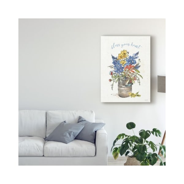 Trademark Fine Art Anne Tavoletti 'Texas Bluebonnet I' Canvas Art, 35x47 - WAP09048-C3547GG