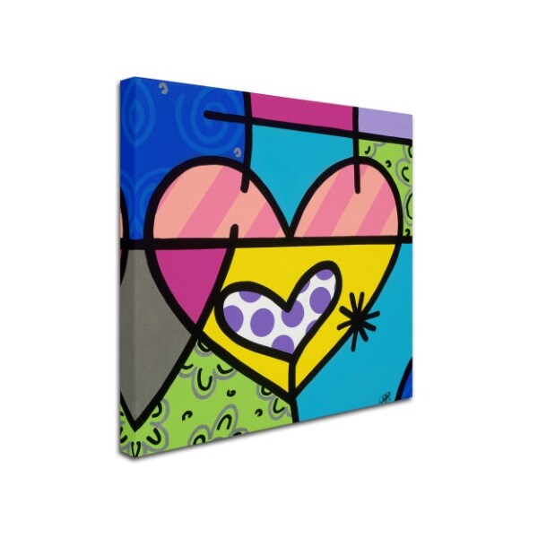Trademark Fine Art Roberto Rafael 'Big Heart I' Canvas Art, 14x14 - MA0779-C1414GG