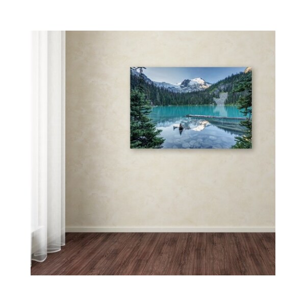 Trademark Fine Art Pierre Leclerc 'Natural Beautiful British Columbia' Canvas Art, 12x19 - PL0197-C1219GG