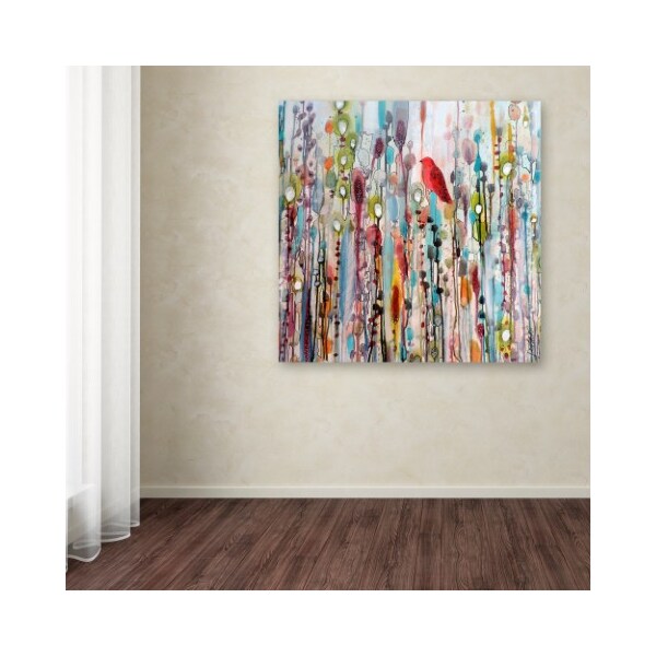 Trademark Fine Art Sylvie Demers 'La Vie Comme Un Passage' Canvas Art, 24x24 - ALI15133-C2424GG