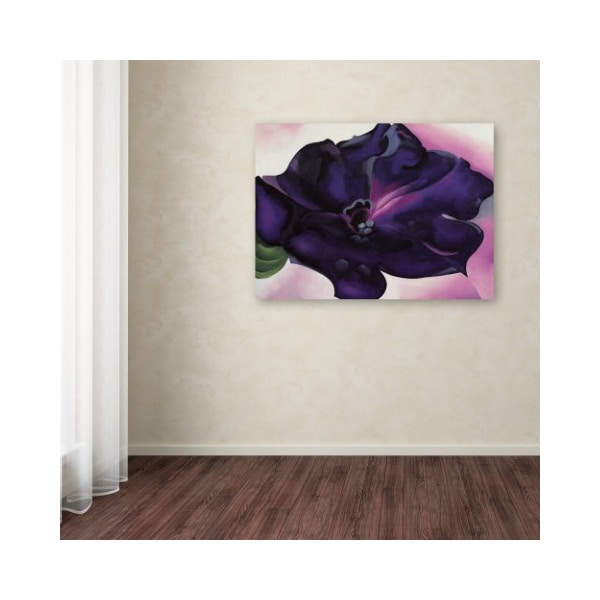 Trademark Fine Art Georgia O'Keefe 'Petunia' Canvas Art, 24x32 - ALI10054-C2432GG