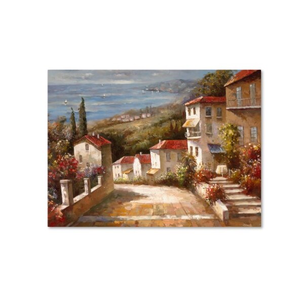 Trademark Fine Art Joval 'Home in Tuscany' Canvas Art, 24x32 - 75-X30-C2432GG