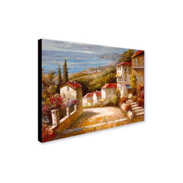Trademark Fine Art Joval 'Home in Tuscany' Canvas Art, 24x32 - 75-X30-C2432GG