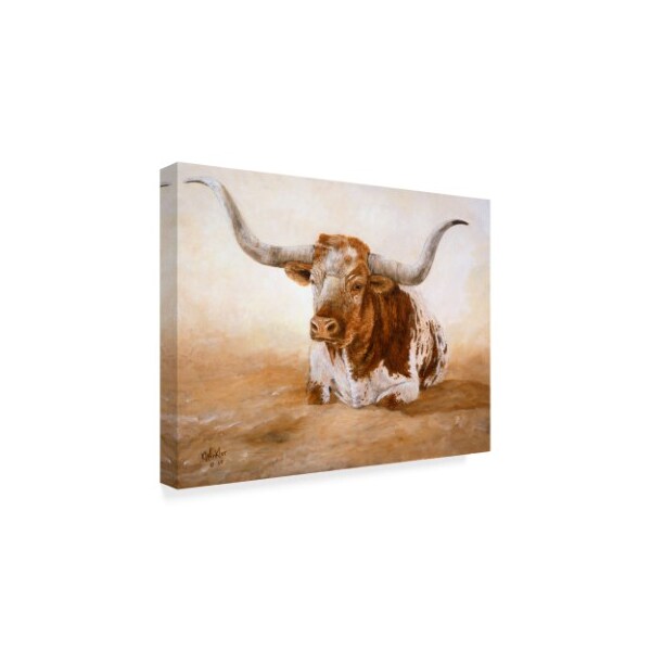 Trademark Fine Art Kathy Winkler 'Easy Rider Cows' Canvas Art, 18x24 - WAG01664-C1824GG