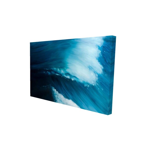 Fondo 20 x 30 in. Unleashed Sea-Print on Canvas - FO2788149