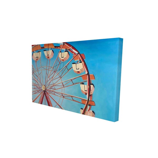 Begin Home Decor 20 x 30 in. Ferris Wheel by A Beautiful Day-Print on Canvas - 2080-2030-MI44