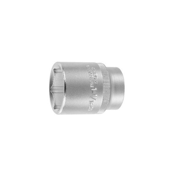 Holex 1/2 inch Drive Socket, 6 pt, 1-1/16 inch - 642222 1.1/16