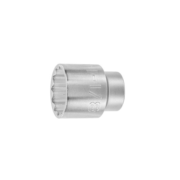 Garant 1/2 inch Drive Socket, 12 pt, 1-1/8 inch - 642132 1.1/8