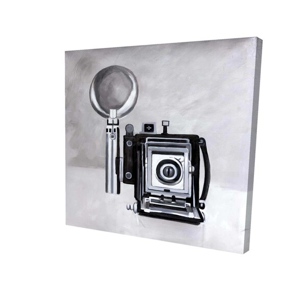 Begin Home Decor 16 x 16 in. Antique Camera-Print on Canvas - 2080-1616-MI29