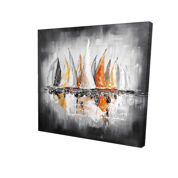 Fondo 12 x 12 in. Sails on the Winds-Print on Canvas - FO2793448