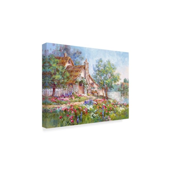 Trademark Fine Art Barbara Mock 'Summer Retreat' Canvas Art, 35x47 - ALI38961-C3547GG