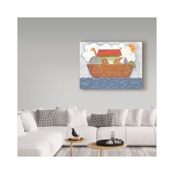 Trademark Fine Art Beverly Johnston 'Noahs Ark 1' Canvas Art, 14x19 - ALI40094-C1419GG
