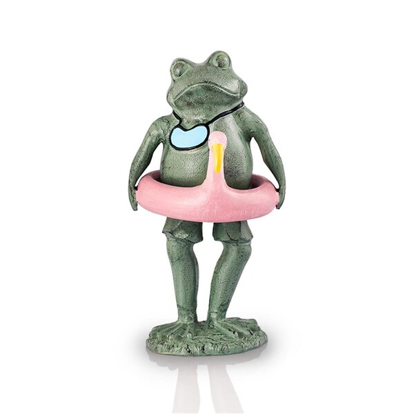 Rickis Rugs 19.50 x 12 x 11 in. Beach Buddy Frog - RI2490965