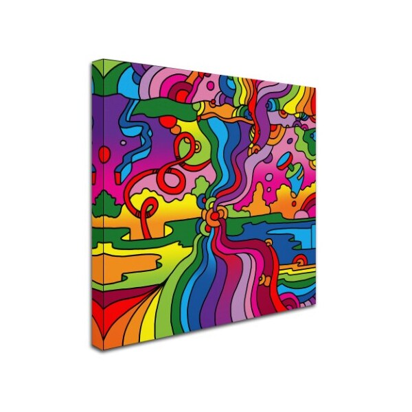 Trademark Fine Art Howie Green 'Pop Art Mambo 216C' Canvas Art, 35x35 - ALI13014-C3535GG