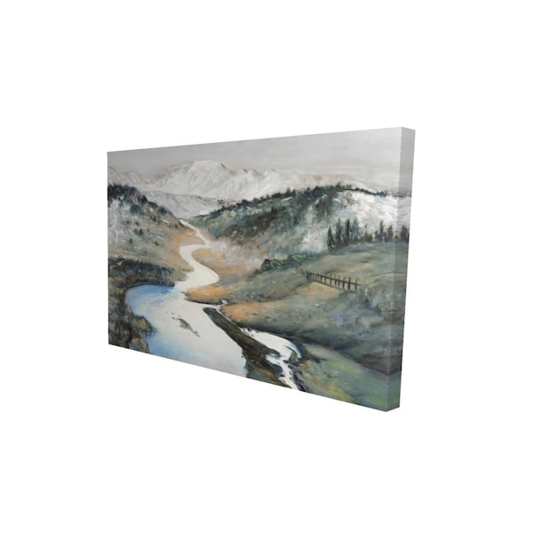 Begin Home Decor 12 x 18 in. Landscape-Print on Canvas - 2080-1218-LA94