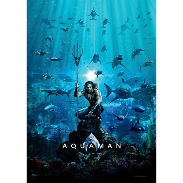 Trend Setters Aquaman Movie Poster MightyPrint Wall Art - TR127202