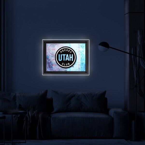 Holland Bar Stool Co Utah Hockey Club 32in x 23.5in Backlit LED Sign by Company - LBLEDA