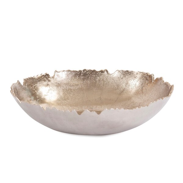 Howard Elliott Gold Broken Edge Bowl / Wall Art - 35049