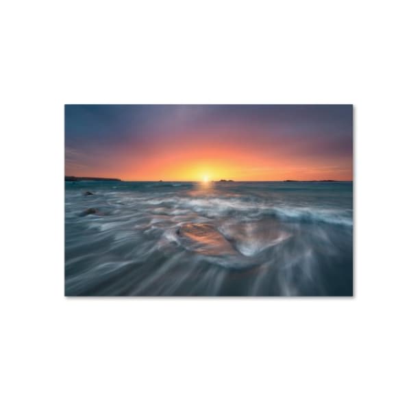 Trademark Fine Art Mathieu Rivrin 'Oceanic Poetry' Canvas Art, 30x47 - RV0087-C3047GG