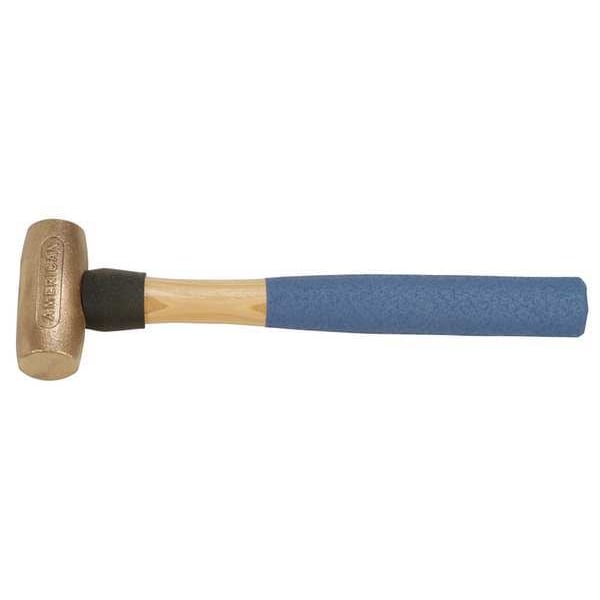 American Hammer Sledge Hammer, 2 lb., 12-1/2 In, Wood - AM2BZWG