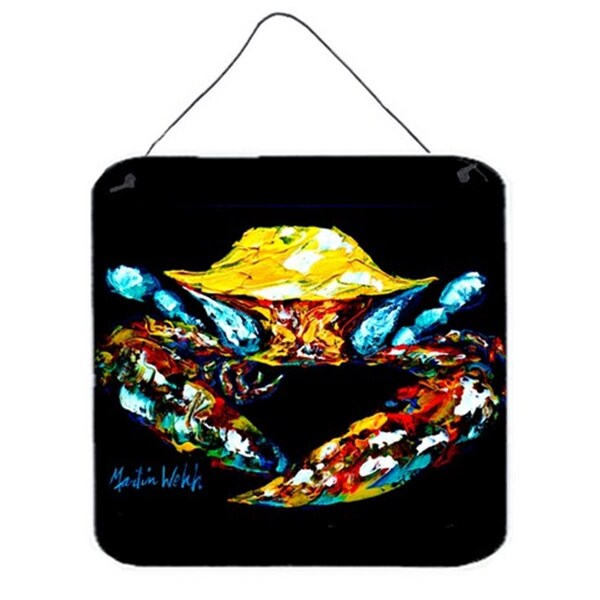 Carolines Treasures Sand Dance Turtle Wall or Door Hanging Prints - MW1150DS66