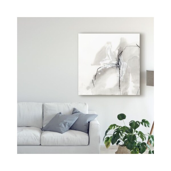 Trademark Fine Art June Erica Vess 'Monochrome Gestures I' Canvas Art, 14x14 - WAG05096-C1414GG