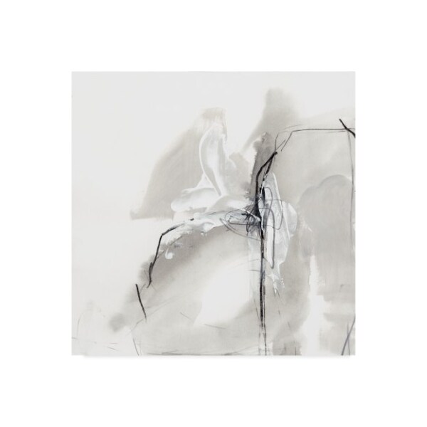 Trademark Fine Art June Erica Vess 'Monochrome Gestures I' Canvas Art, 14x14 - WAG05096-C1414GG