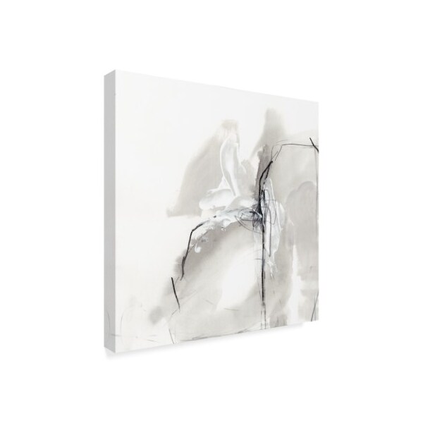 Trademark Fine Art June Erica Vess 'Monochrome Gestures I' Canvas Art, 14x14 - WAG05096-C1414GG