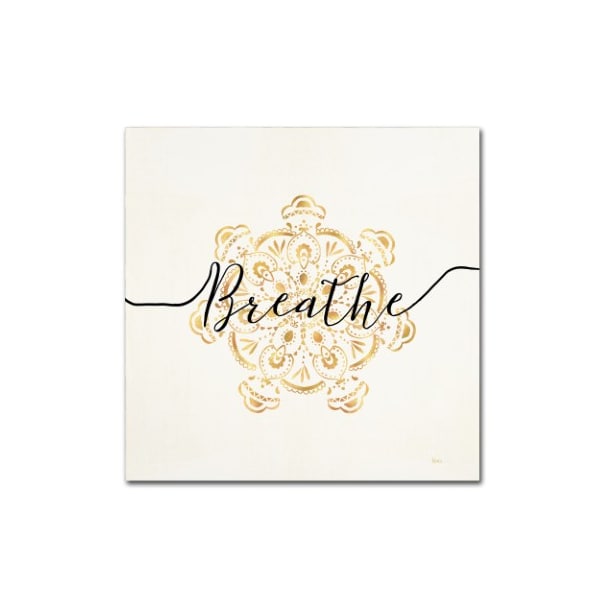 Trademark Fine Art Veronique Charron 'Namaste II' Canvas Art, 35x35 - WAP00723-C3535GG