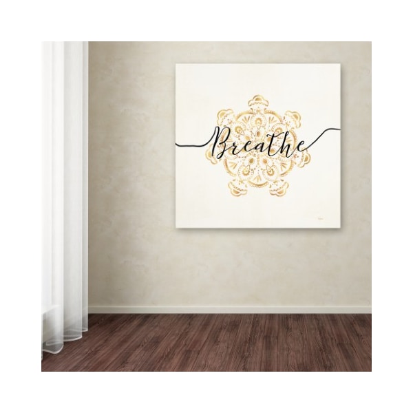 Trademark Fine Art Veronique Charron 'Namaste II' Canvas Art, 35x35 - WAP00723-C3535GG