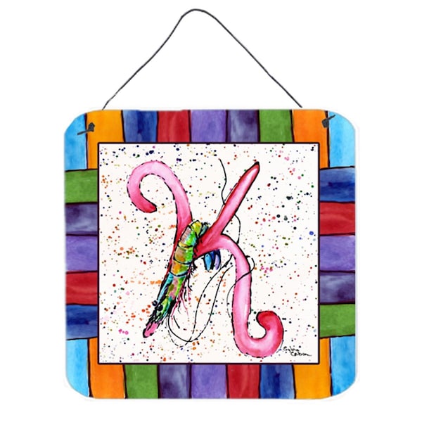 Carolines Treasures Beach And Seafood Aluminium Metal Wall or Door Hanging Prints 8434 - 8434-KDS66