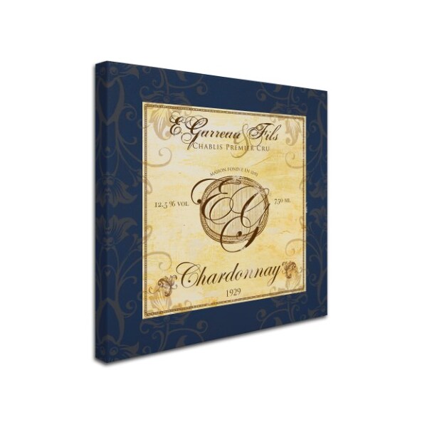 Trademark Fine Art Fiona Stokes-Gilbert 'Wine Label 4' Canvas Art, 24x24 - ALI13636-C2424GG