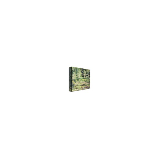 Trademark Fine Art Claude Monet 'White Nenuphars, 1899' Canvas Art, 35x35 - BL0275-C3535GG