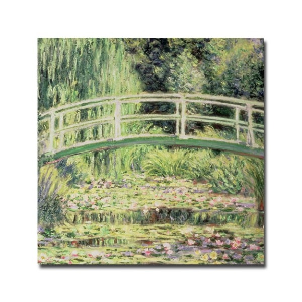 Trademark Fine Art Claude Monet 'White Nenuphars, 1899' Canvas Art, 35x35 - BL0275-C3535GG