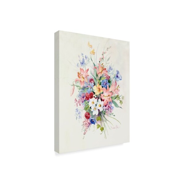 Trademark Fine Art Barbara Mock 'Spring Bouquet 2' Canvas Art, 35x47 - ALI39036-C3547GG