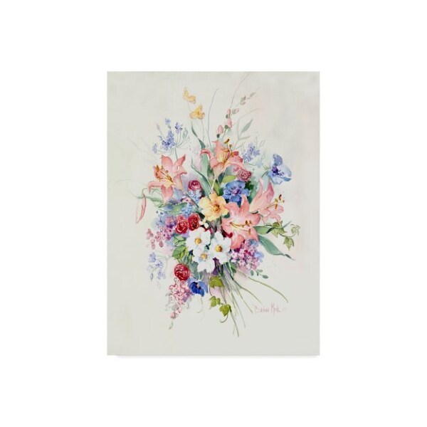 Trademark Fine Art Barbara Mock 'Spring Bouquet 2' Canvas Art, 35x47 - ALI39036-C3547GG