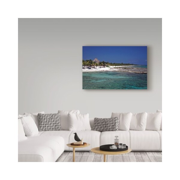 Trademark Fine Art J.D. Mcfarlan 'Belize 1' Canvas Art, 22x32 - ALI37134-C2232GG