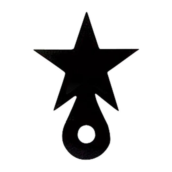 Village Wrought Iron Village Wrought Iron DHK-45 Star Door Silhouette - DHK-45
