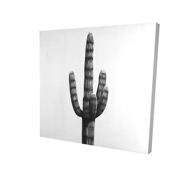 Fondo 32 x 32 in. Large Cactus-Print on Canvas - FO2792625