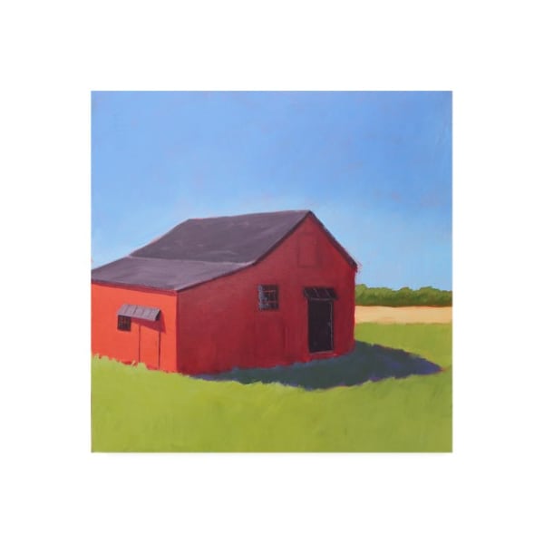Trademark Fine Art Carol Young 'Primary Barns V' Canvas Art, 14x14 - WAG16488-C1414GG