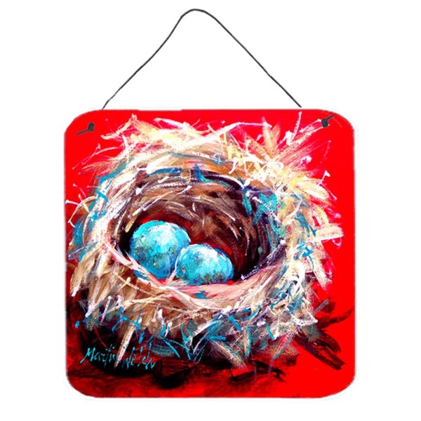 Micasa Bird Egg-Stra Speical Aluminium Metal Wall Or Door Hanging Prints - MI751998