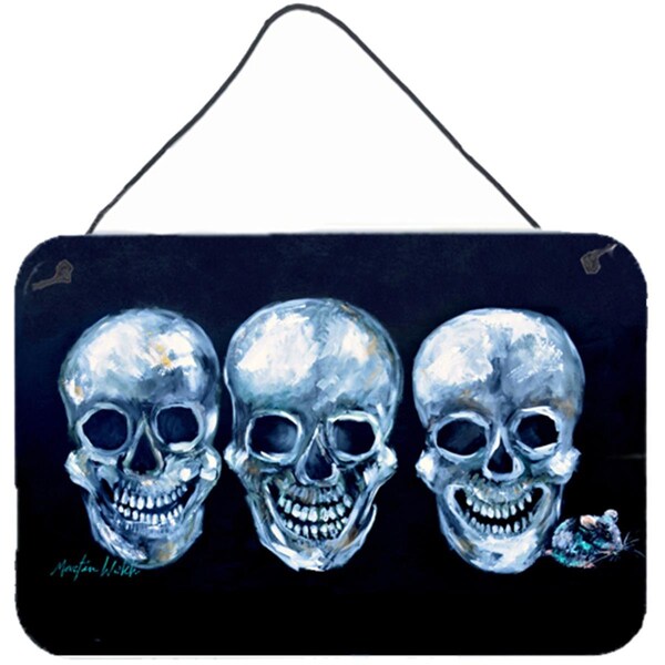 Carolines Treasures 8 x 12 in. Ekk A Meece Aluminium Metal Wall or Door Hanging Print - MW1106DS812