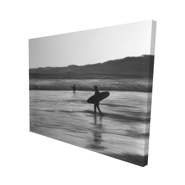 Fondo 16 x 20 in. Surfers-Print on Canvas - FO2795074