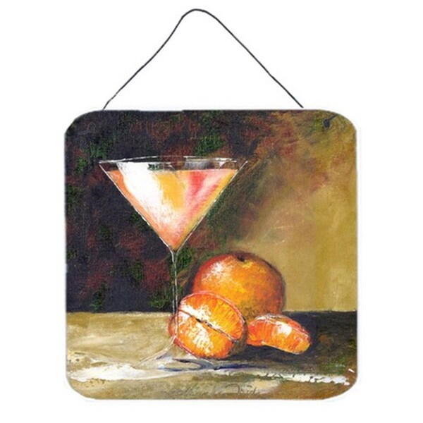 Micasa Orange Martini by Malenda Trick Wall or Door Hanging Prints - MI253818