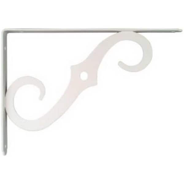 Keen N229-443 10 x 7 in. Ornamental Bracket; Antique White - KE878760